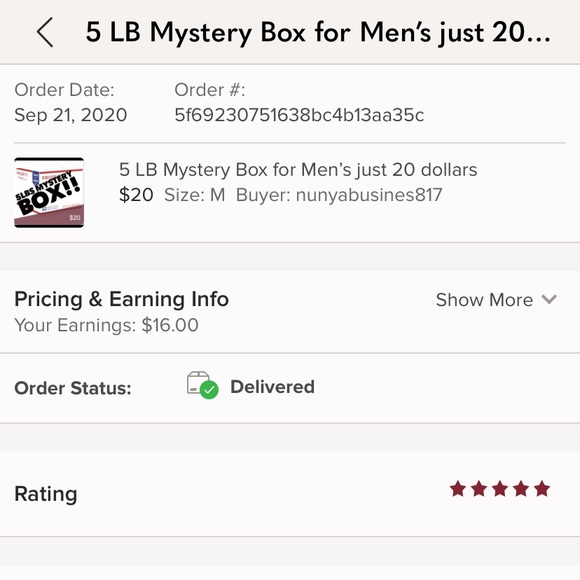 5 LB Mystery Box for Men’s just 50 dollars - Picture 7 of 16